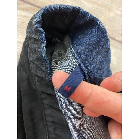 RtA Women's Distressed Raw Hem Faux Zip Jeggings - Medium - Picture 11 of 13